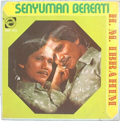 HM IBRAHIM Senyuman Bererti 60s MALAY SINGER 7" PS EP