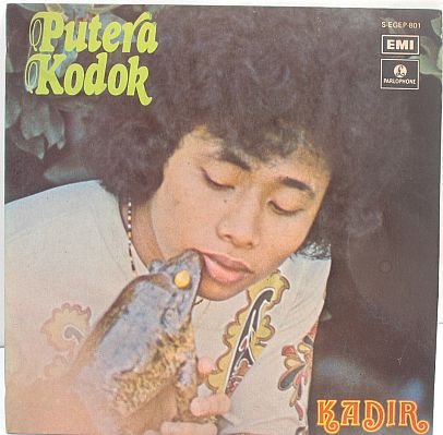 KADIR Putera Kodok 60s MALAY POP SINGER 7" PS EP