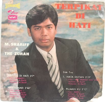 THE ZURAH feat. M Shariff 60s MALAY POP 7" PS EP