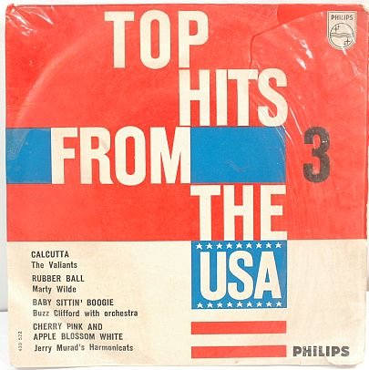 THE VALIANTS Calcutta HARMONICATS 7" EP PS Holland