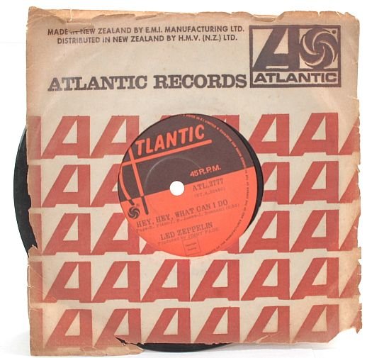 Rare LED ZEPPELIN Immigrant Song NEW ZEALAND HMV 7"
