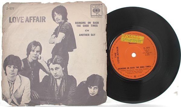 LOVE AFFAIR Bringing Back ASIA INTERNTIONAL 7" PS