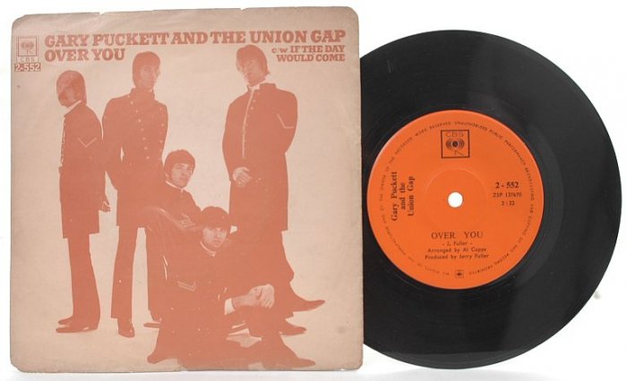 GARY PUCKET & UNION GAP If The Day ASIA INT'L 7" PS