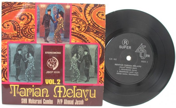 Malay 70s Pop TARIAN MELAYU MAHARANI COMBO 7" PS EP