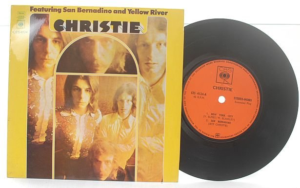 CHRISTIE San Bernandino INTERNATIONAL 7" PS 45 RPM