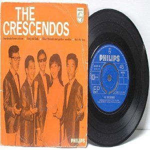 ASIAN 60's POP BEAT BAND the Crecendos 7" PS EP