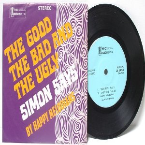 ASIAN 60s BAND The Melodians GOOD BAD UGLY 7" 45 RPM PS EP