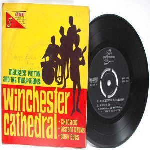 ASIAN 60s BAND Maurice Patton & The Melodians WINCHESTER CATHEDRAL Asia 7" 45 RPM PS EP