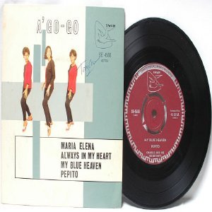 Asia 60s band CHARLIE & HIS GO GO BOYS A Go Go 7" 45 RPM PS EP