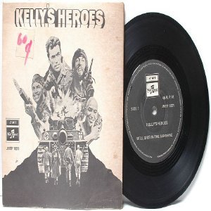 KELLY'S HEROES Clint Eastwood MALAYSIA 7" 45 RPM PS EP 1970