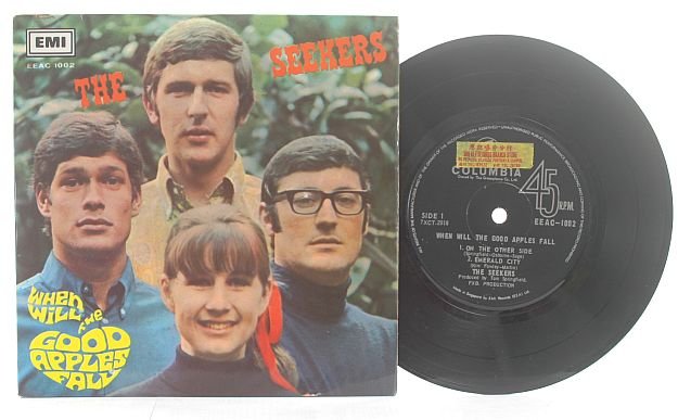 THE SEEKERS Good Apples Fall SINGAPORE ASIA 7" PS EP