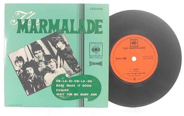 MARMALADE Ob-La-Di CBS IINTERNATIONAL 7" 45 RPM