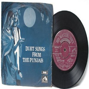 BOLLYWOOD INDIAN Duet Songs From the Punjab EMI 7" 45 RPM EP