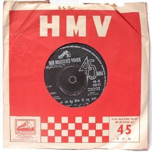 BOLLYWOOD INDIAN PUNJABI Ramesh Rangila Sudesh Kapoor HMV 7" 45 RPM 1972