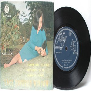 60s CHINESE DIVA Lisa Kim SONGSTRESS 7" PS EP KEP-530