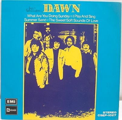 DAWN 4-Track ASIA 7" 45 Rpm PIC SLEEVE Hong Kong