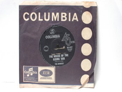 ANIMALS House Of Rising Sun AUSTRALIA Aussie 7" 45 RPM