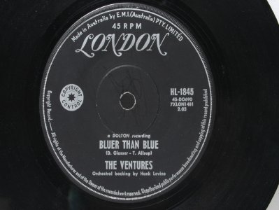 THE VENTURES Silver City AUSTRALIA Aussie 7" 45 RPM