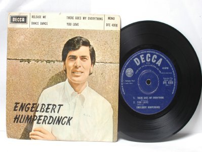 ENGLEBERT HUMPERDINCKHong Kong ASIA Mono 7" 45 RPM PS EP
