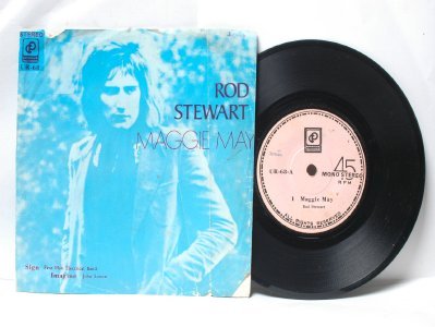 ROD STEWART vs JOHN LENNON Imagine MALAYSIA Asia 7" 45 RPM PS EP