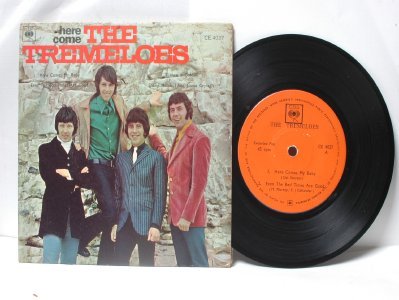 THE TREMELOES Here Come INTERNATIONAL CBS 7" 45 RPM PS EP