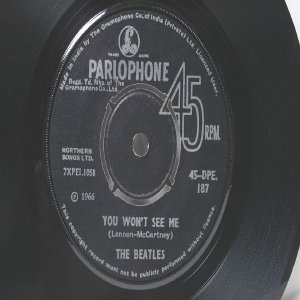 BEATLES Michelle PARLOPHONE Apple7" 45 RPM 1966
