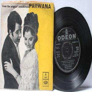 BOLLYWOOD INDIAN Parwana MADAN MOHAN Asha Bhosle MOHD. RAFI 7" 45 RPM EMI Odeon EP 1971