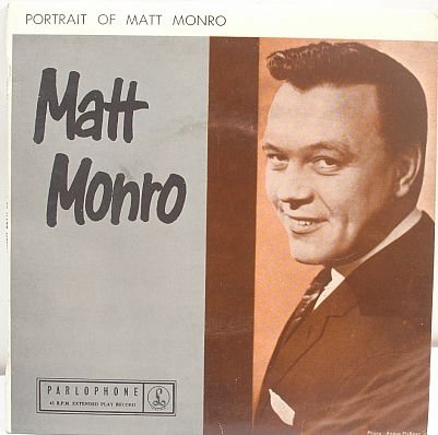 Portrait of MATT MONRO Australian 7" PS EP Parlophone