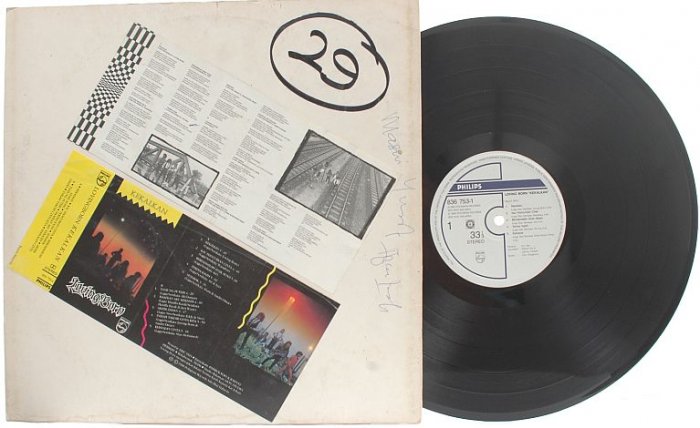 MALAY ROCK HEAVY METAL BAND Lovingborn 1988 PROMO LP