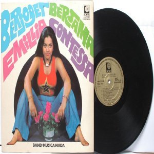 Malay Indon 70s Pop EMILIA CONTESSA Berjoget Bersama LP LIFE HM 1131