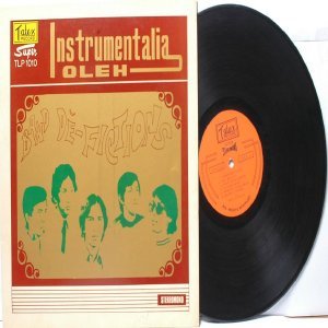 Malay Indon 70s Pop Band DE-FICTIONS Instrumentalia Oleh LP Tatex TLP 1010