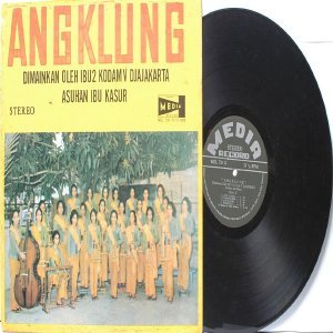 Malay Indonesian Folk Music ANGKLUNG Ibu Kodam V Djajakarta LP