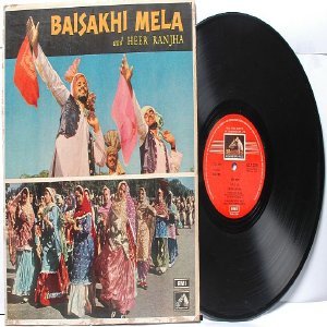 BOLLYWOOD INDIAN Baisakhi Mela & Heer Ranjha EMI Odeon INDIA LP