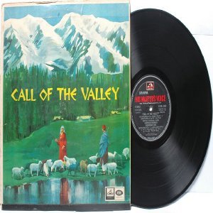 CLASSICAL INDIAN FOLK Call Of The Valley EMI HMV Black Label INDIA LP
