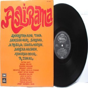 Malay 60s - 70s Pop Compilation ASLI RAMA Saloma SAHISAH HURI Sharifah Aini EMI LP