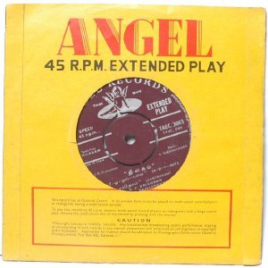 BOLLYWOOD INDIAN Kalathur Kannamma A.M. RAJA P. Susheela 7" 45 RPM EMI AngelEP
