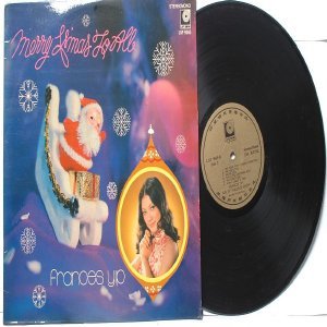 70s CHINESE DIVA SINGER Francis Yip CHRISTMAS ALBUM LP LSP 9065