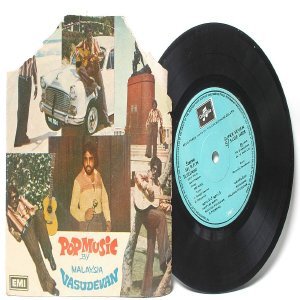 BOLLYWOOD INDIAN Pop Music MALAYSIA VASUDEVAN 7" EMI Columbia PS EP 1979 SLDE 16028