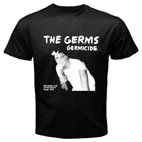 The Germs Germicide American Punk Rock Band Chad And Vy Merch T Shirt Tee