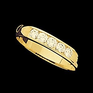 10884 ANNIVERSARY BAND 14K Yellow 02.40 MM Polished