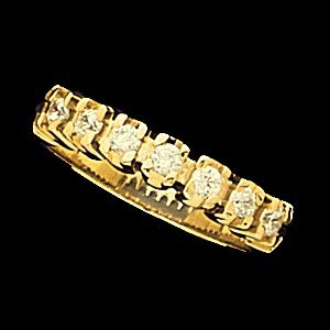 SH98 ANNIVERSARY BAND 14K Yellow 02.20-02.80 MM Polished