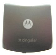 MOTOROLA BATTERY COVER V3 SILVER