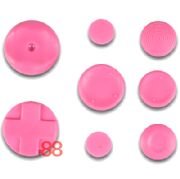 SONY PSP REPLACEMENT RUBBER BUTTONS - PINK