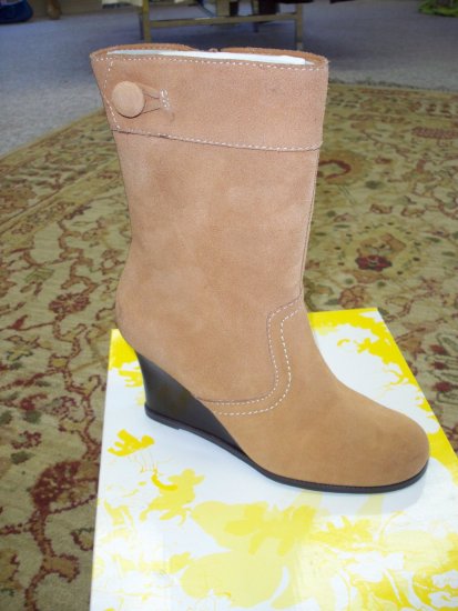 Dime Cognac Boot from Yellow Box - Size 8 1/2