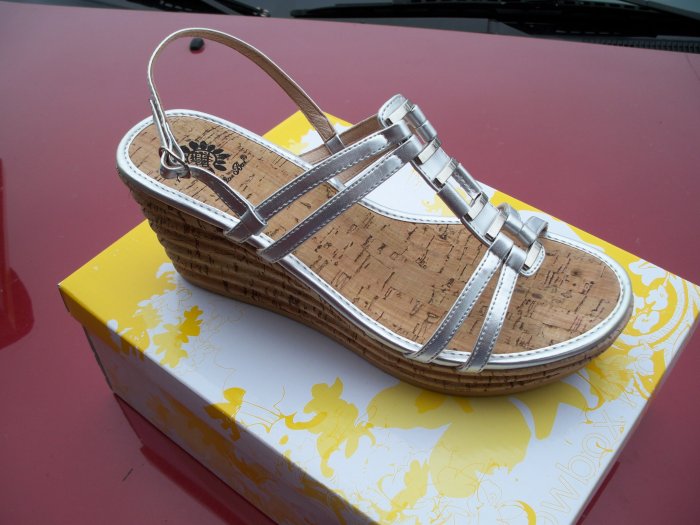 Silver, Cherrie Shoes from Yellow Box, Size 9