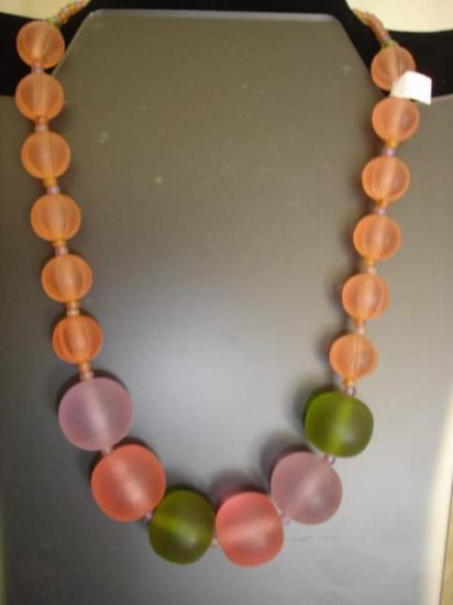 Flintstone inspired necklace