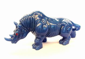 Large Blue Rhinoceros for Protection