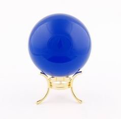 50mm Aquamarine Crystal Sphere for Healing Energies