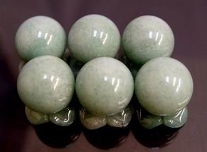 Mini Aventurine Quartz Sphere - 6pcs