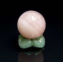 Mini Rose Quartz Sphere